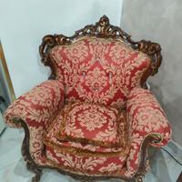 poltrona stile barocco