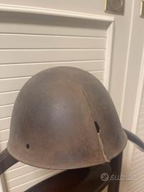 Guscio elmetto paracadutista rei ww2