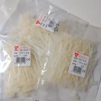 Lotto 300 Fascette Cablaggio con Targhetta