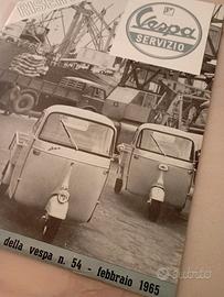 rivista Vespa servizio febbraio 1965