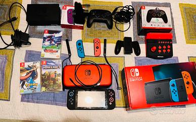 Nintendo Switch 1 + accessori + giochi