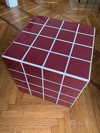 Cubo in ceramica Le Tile 40x40cm tavolino