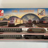 Set treno Lima con bisarca e stazione carico auto
