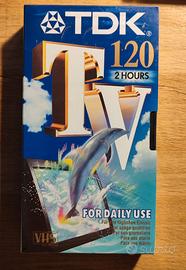 20 videocassette VHS 120 marca TDK