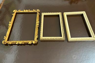 3 Cornici piccole
