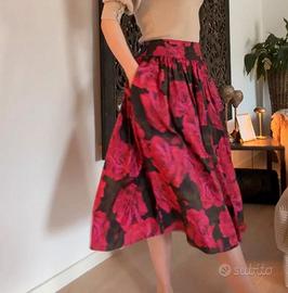 Lena Hoschek gonna utopia rosa