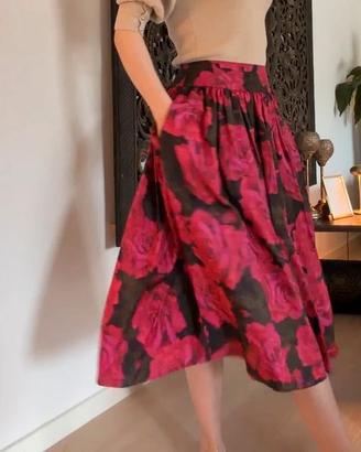 Lena Hoschek gonna utopia rosa