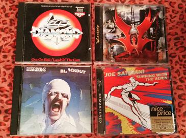 CD speed thrash death black glam heavy power metal