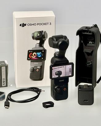 DJI Osmo Pocket 3 + lente grandangolare e Macro