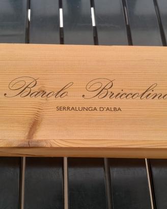 scatola in legno vuota porta bottiglia