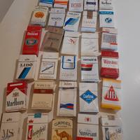  pacchetti di sigarette vuoti anni 80-90