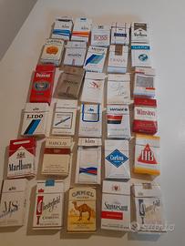  pacchetti di sigarette vuoti anni 80-90
