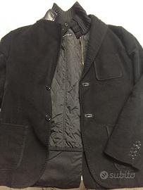 Giacca uomo nera massimo rebecchi