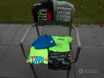 Set 6 T-shirt running/trekking-tg.L