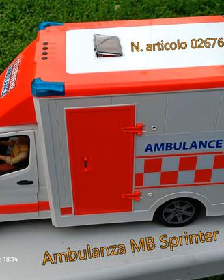 BRUDER Ambulanza MB Sprinter