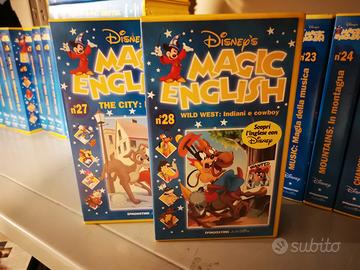 Collana completa Disney Magic English 