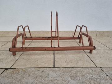 Porta biciclette da terra