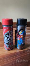 Coppia Borracce Coca-Cola "Real Magic" in Metallo