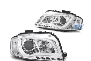 FARI AUDI A3 8P 03-08 LUCE DIURNA TUBE LIGHT FONDO