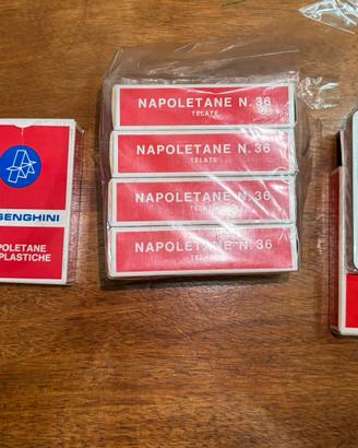 Carte Napoletane Masenghini TRIPLEX Telato (Rare)