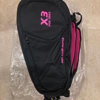 Borsone Padel Pors Tres Nero&Fucsia CON CARTELLINO