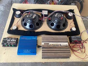 Pannello e componenti CAR AUDIO
