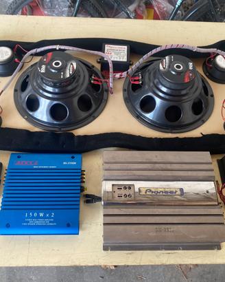 Pannello e componenti CAR AUDIO