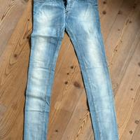 Jeans in denim Diesel “Sleenker”