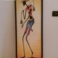 Quadro in legno stile africano