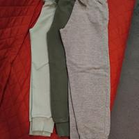 3 pataloni da tuta da bimbo taglia 128-130-140 cm.