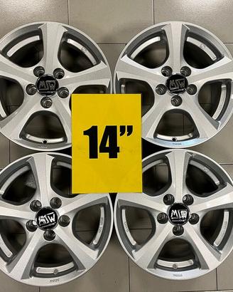 CERCHI IN LEGA MSW 19 6x14 ET 38 5x100