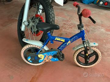 Bici bimbo Spiderman