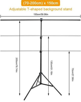 Kit supporto Stand + 4 teli