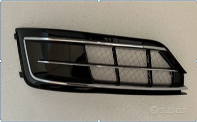 Tappo Fendi Dx Audi A8 14> Nero Lucido 3/Cromature