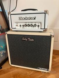 Amplificatore valvolare blackstar ht-1r +  cassa h