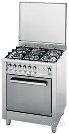 cucina a gas 5 fuochi acciaio inossidabile