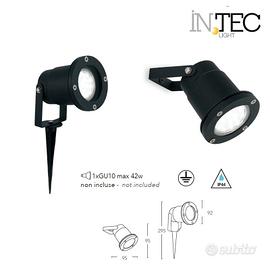 FARETTO AKRON ORIENTABILE CON PICCHETTO GIARDINO