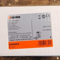 Bticino blocco differenziale salvavita