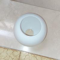 Paralume a sfera in vetro opalino 