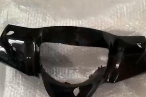 Cupolino nero originale Piaggio Liberty iget.NUOVO