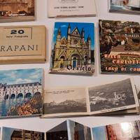 Cartoline turistiche in formato libretto e varie