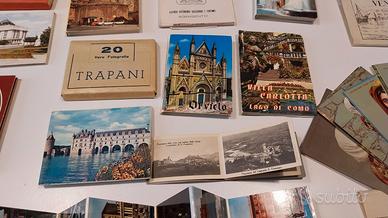 Cartoline turistiche in formato libretto e varie