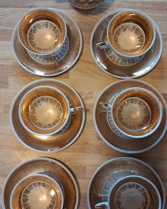 set da caffe dorato SCHONWALD-DEROK