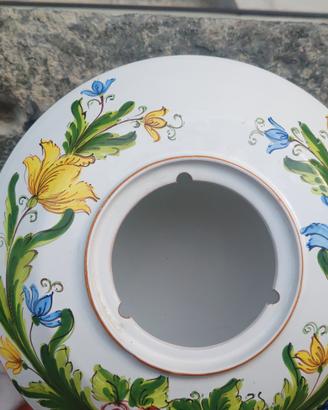 Umidificatore a caldo Vintage in ceramica dipinta 