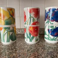 Set 6 tazze impilabili