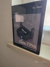 Router professionale gl.iNet Slate 7 pro, imballat