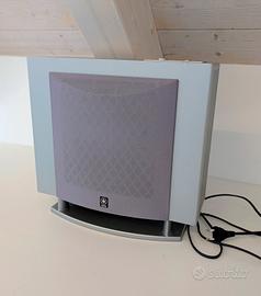 Yamaha YST FSW 100 subwoofer attivo silver