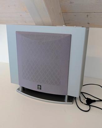 Yamaha YST FSW 100 subwoofer attivo silver