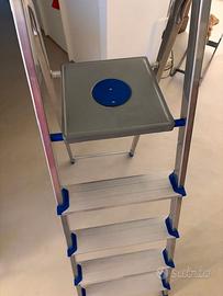 Scala FRAMAR Piuma 5 gradini in alluminio