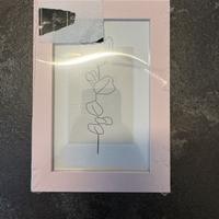 Cornice portafoto 10x15 rosa